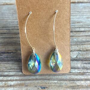 Sterling Silver and Swarovski Crystal Earrings